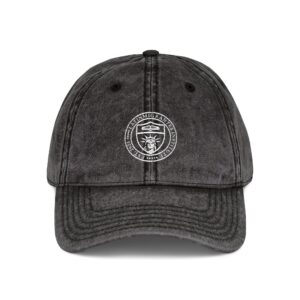 Gorra Vintage Lavada — Escudo Bordado