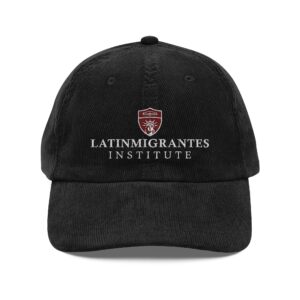 Gorra de Pana Vintage — Logo Bordado