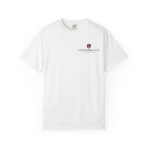 Camiseta Garment-Dyed — Logo Estampado